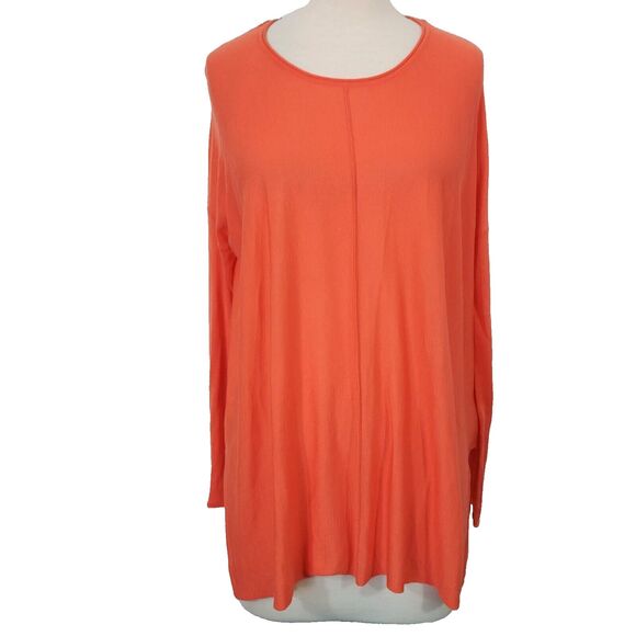 H&M Tunic Sweater Womens Size Small Lightweight Hi Lo Stretch Soft Pullover Top - Picture 1 of 13